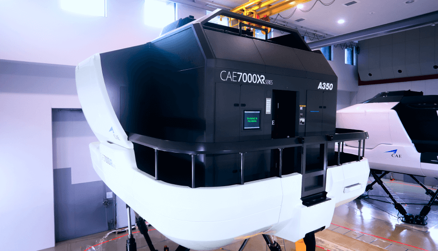 FFS （Full Flight Simulator）Airbus A350-900 シミュレーター紹介